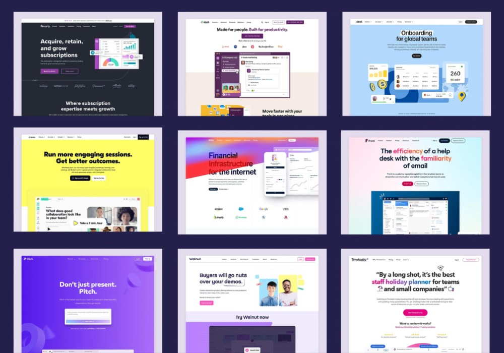 15 SaaS websites for design inspiration in 2025